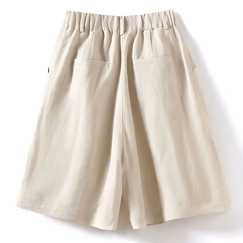 Women's Retro Pleated Shorts-Outfit2Go