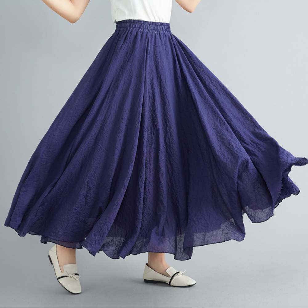 Women's Linen Willow Skirt - Lightweight & Stylish-Outfit2Go