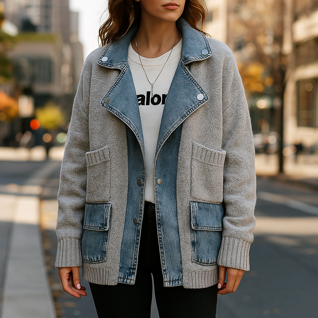 Vivienne Patchwork Cardigan for Women