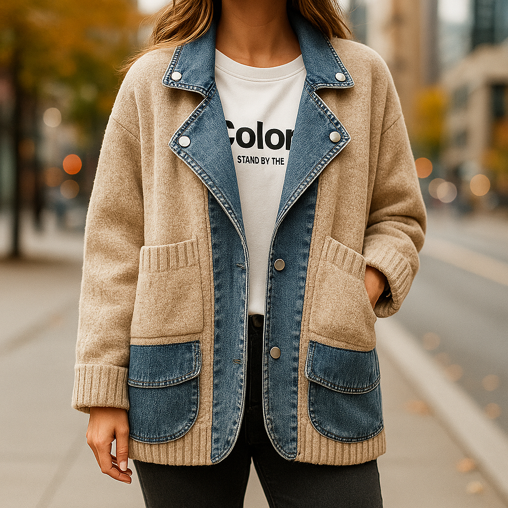 Vivienne Patchwork Cardigan for Women