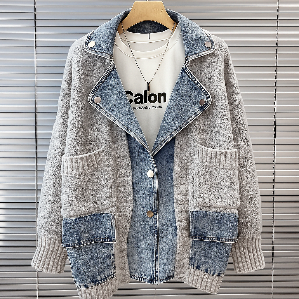 Vivienne Patchwork Cardigan for Women