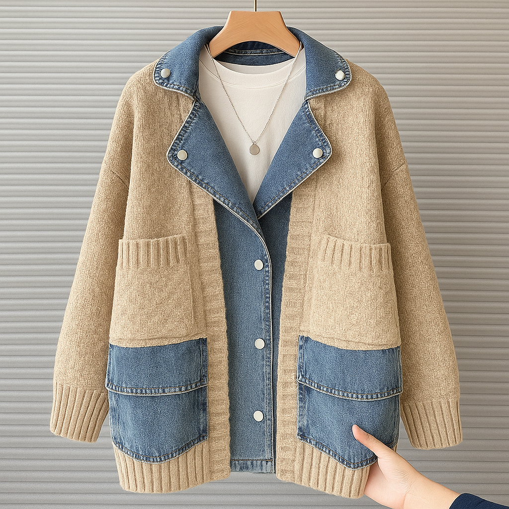 Vivienne Patchwork Cardigan for Women