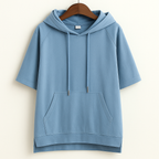 Women's Short-Sleeve Hoodie