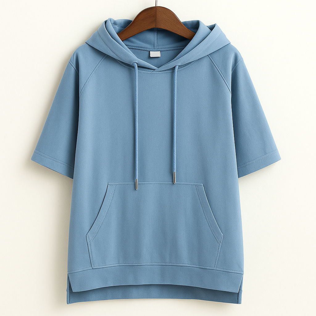 Women's Short-Sleeve Hoodie