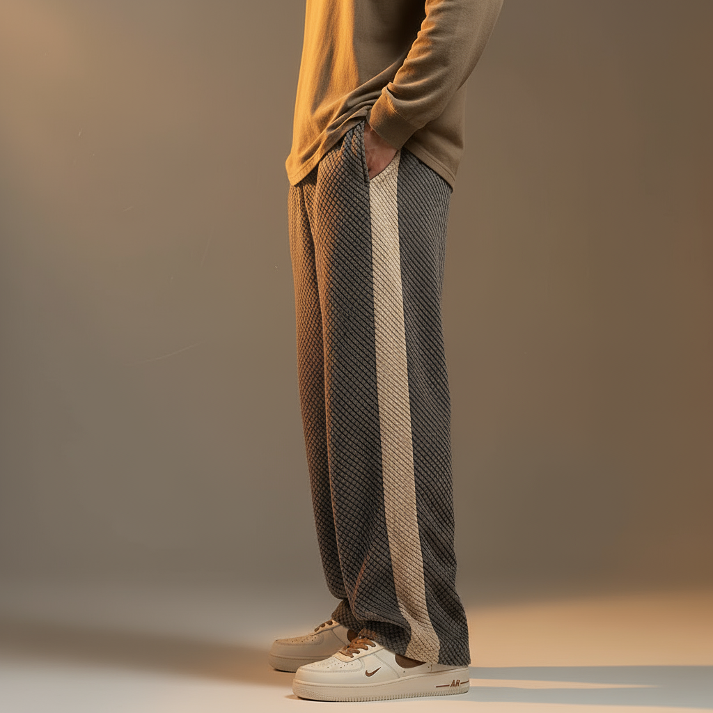 Men's Corduroy Sweatpants | Relaxed Fit | Soft Fabric | Adult-Outfit2Go