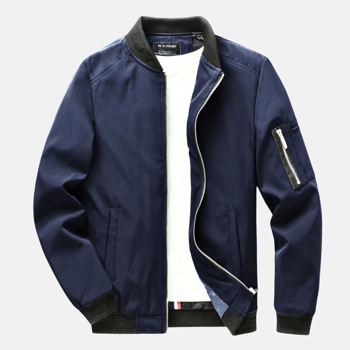 Men's Bomber Jacket – Stylish and Versatile Outerwear.-Outfit2Go