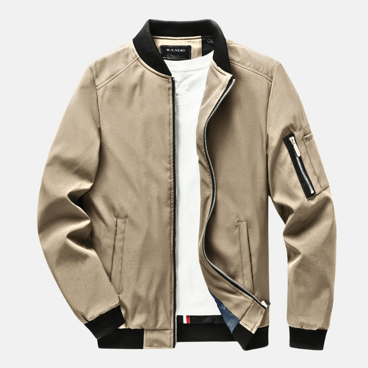 Men's Bomber Jacket – Stylish and Versatile Outerwear.-Outfit2Go