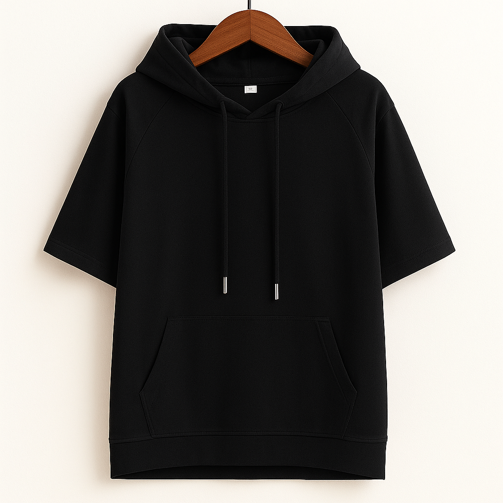 Women's Short-Sleeve Hoodie
