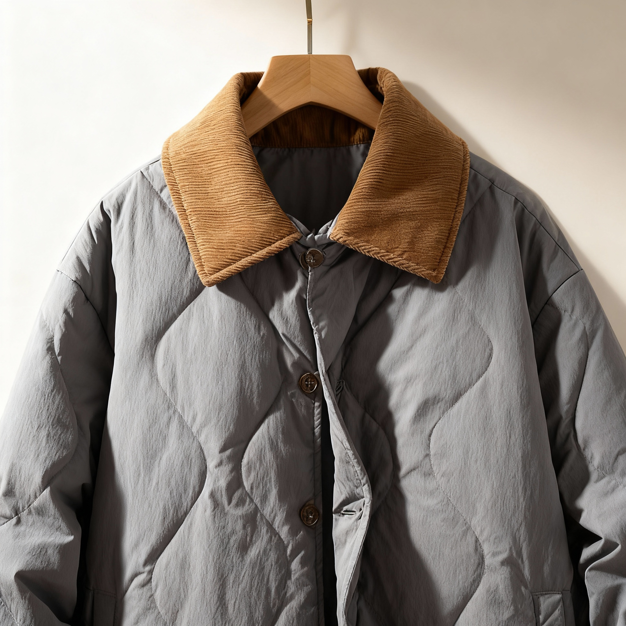 Men's Quilted Corduroy Jacket-Outfit2Go