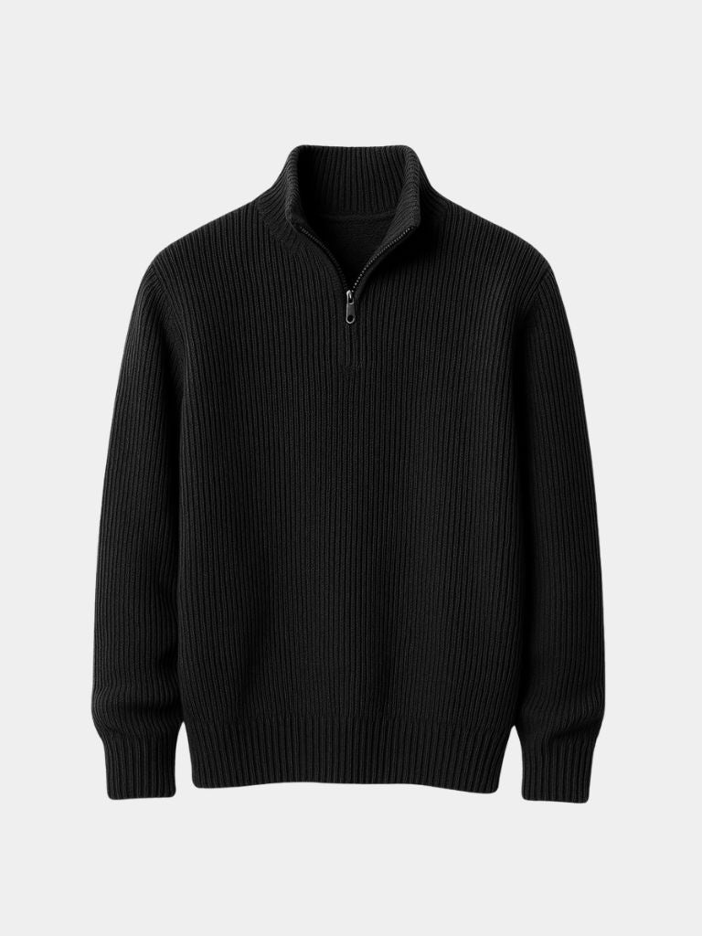 Men's Classic Highland Quarter-Zip Sweater-Outfit2Go