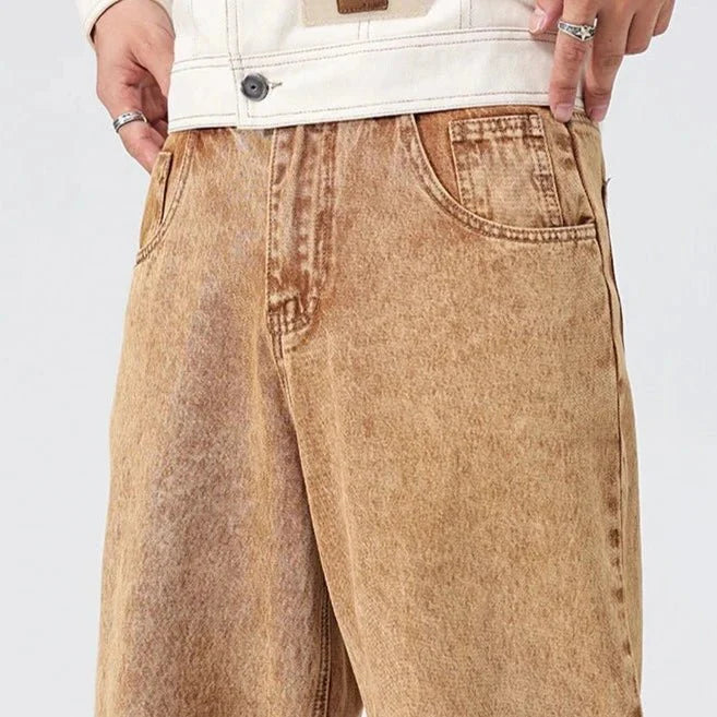 Men's Cola Denim Jeans - Stylish and Comfortable Fit-Outfit2Go