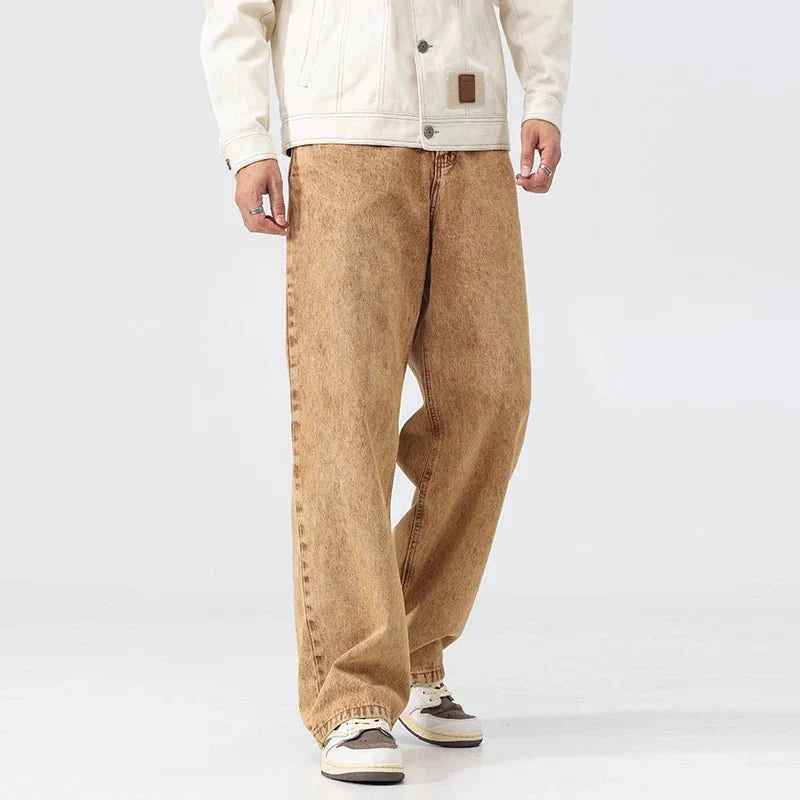 Men's Cola Denim Jeans - Stylish and Comfortable Fit-Outfit2Go