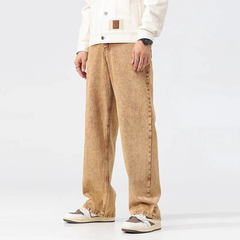 Men's Cola Denim Jeans - Stylish and Comfortable Fit-Outfit2Go