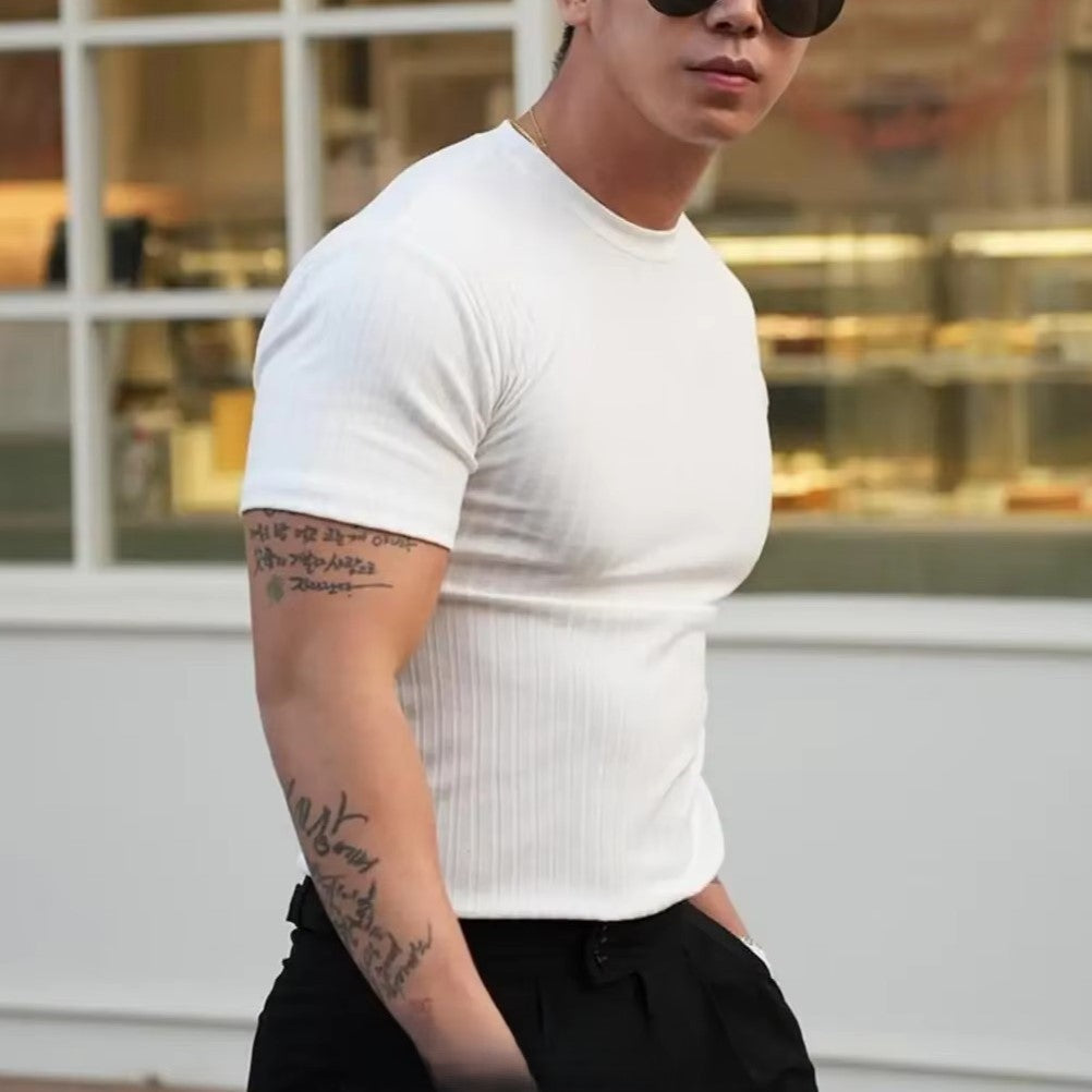 Men's Flex-Fit T-Shirt Comfortable Fabric for Everyday Wear-Outfit2Go