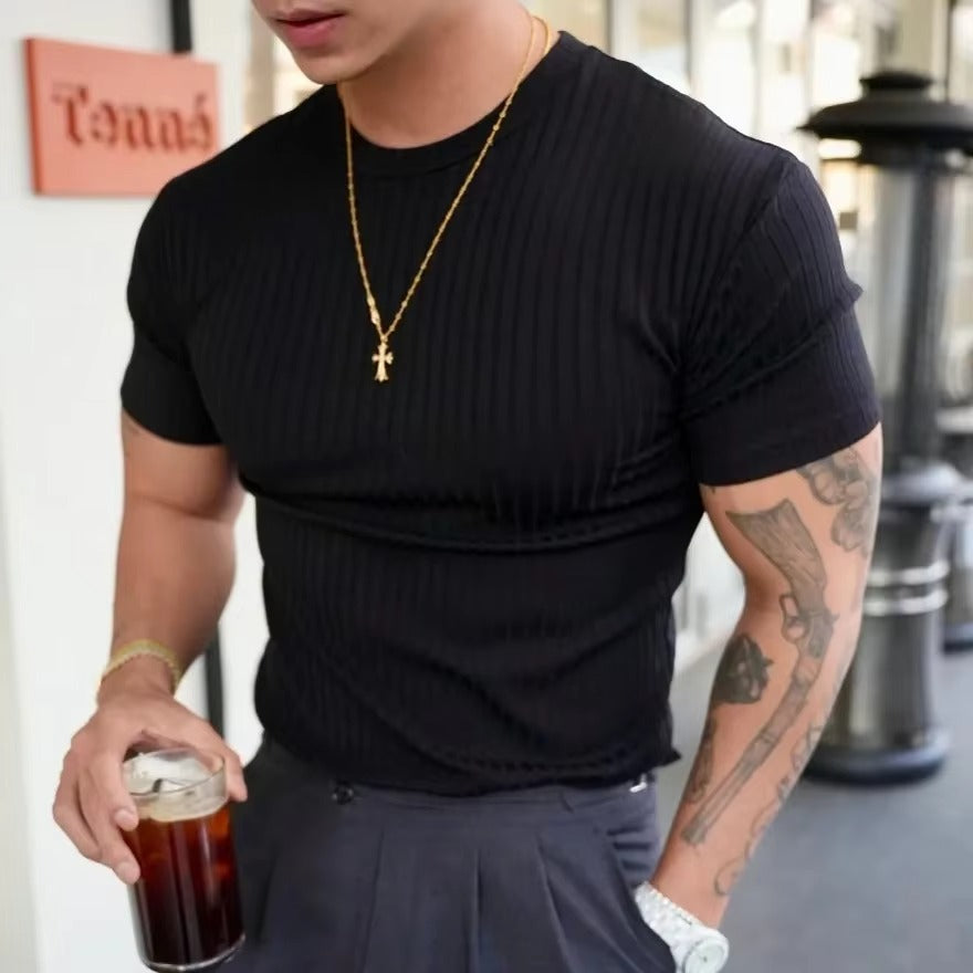 Men's Flex-Fit T-Shirt Comfortable Fabric for Everyday Wear-Outfit2Go