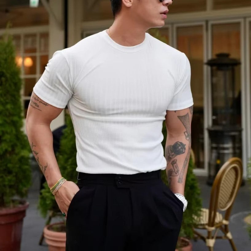 Men's Flex-Fit T-Shirt Comfortable Fabric for Everyday Wear-Outfit2Go