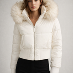 Women's Down Jacket - Stylish and Warm Outerwear-Outfit2Go