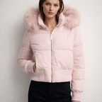 Women's Down Jacket - Stylish and Warm Outerwear-Outfit2Go