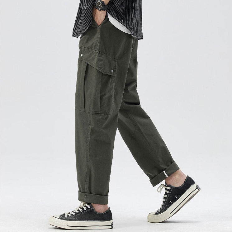 Men's Cargo Pants Stylish Fit Versatile Pockets-Outfit2Go
