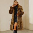 Serafina Vegan Fur Coat for Women - Stylish, Eco-Friendly Outerwear for Cold Weather - OUTFIT2GO