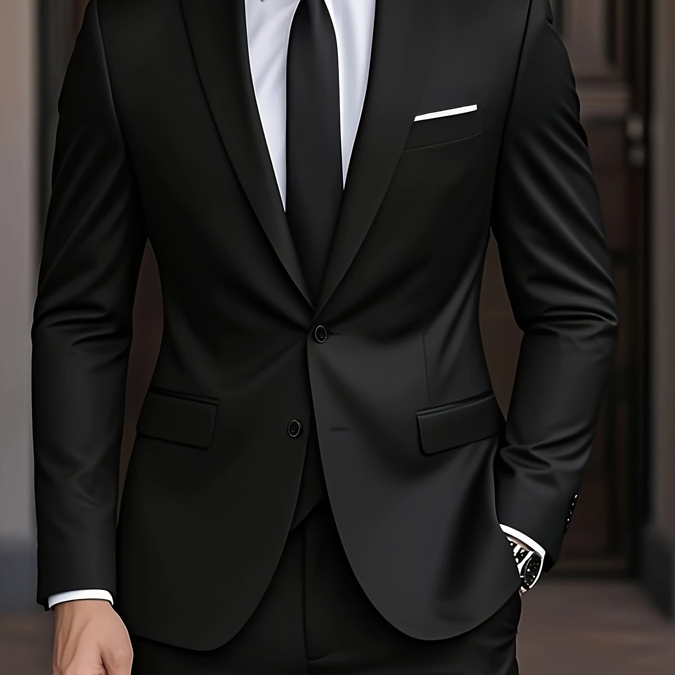 Men's Tailored Suit Set-Outfit2Go