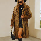 Serafina Vegan Fur Coat for Women - Stylish, Eco-Friendly Outerwear for Cold Weather - OUTFIT2GO