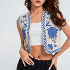 Women's Floral Fiesta Vest-Outfit2Go