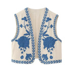 Women's Floral Fiesta Vest-Outfit2Go