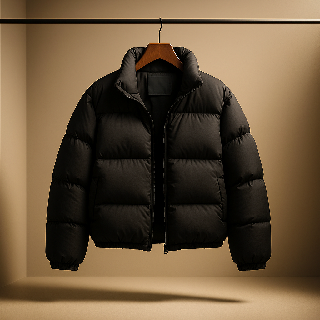 Womens Cropped Down Jacket-Outfit2Go