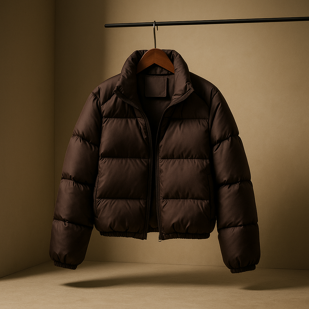 Womens Cropped Down Jacket-Outfit2Go