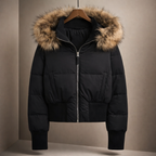 Women's Down Jacket - Stylish and Warm Outerwear-Outfit2Go