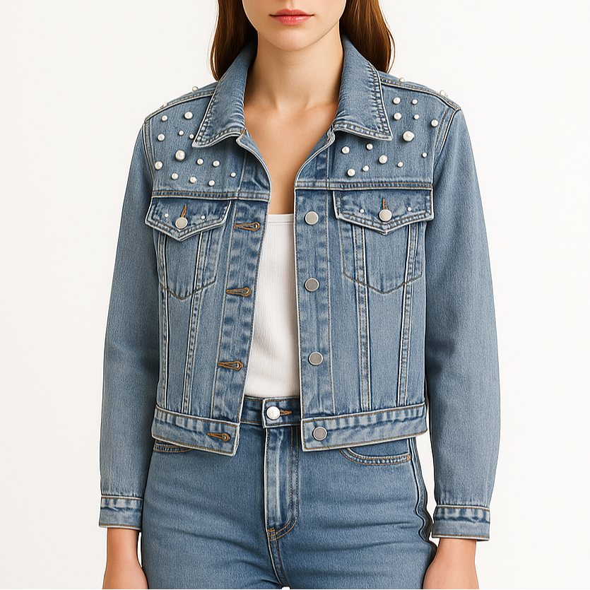 Women's Denim Jacket-Outfit2Go