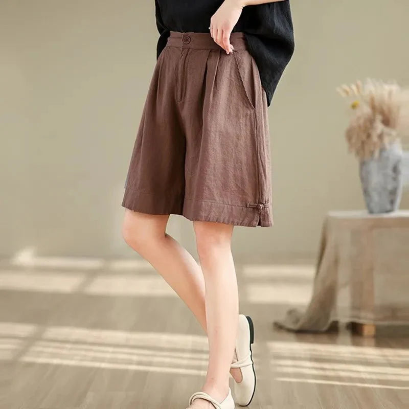 Women's Market Culotte Shorts - Stylish and Comfortable-Outfit2Go