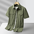 Men's Cargo Shirt – Versatile and Comfortable Design.-Outfit2Go