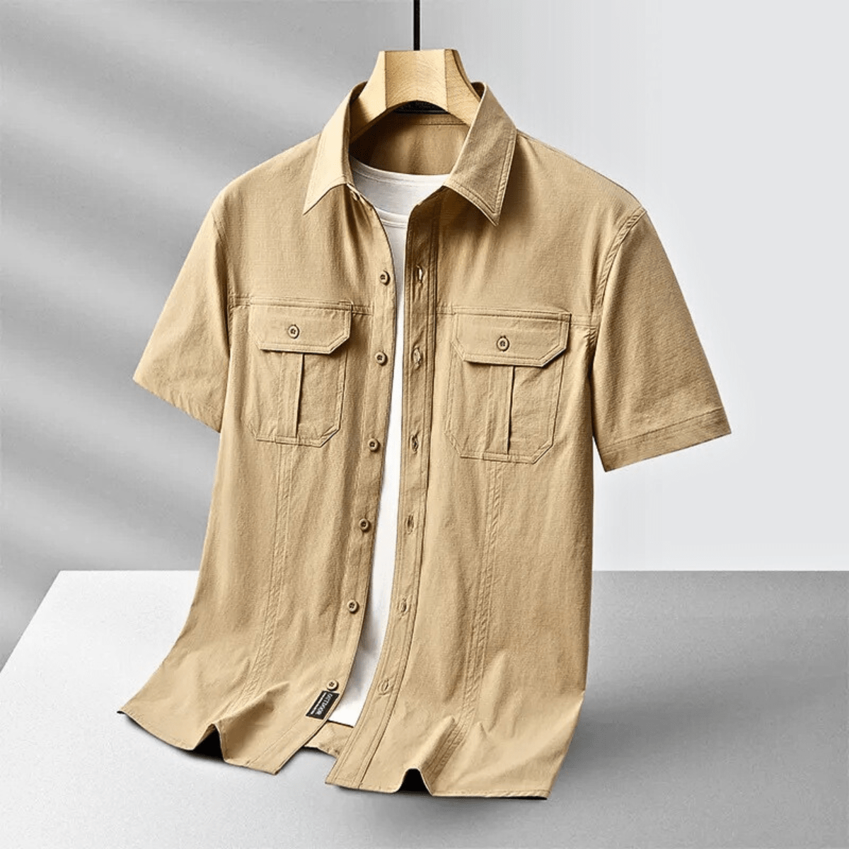 Men's Cargo Shirt – Versatile and Comfortable Design.-Outfit2Go
