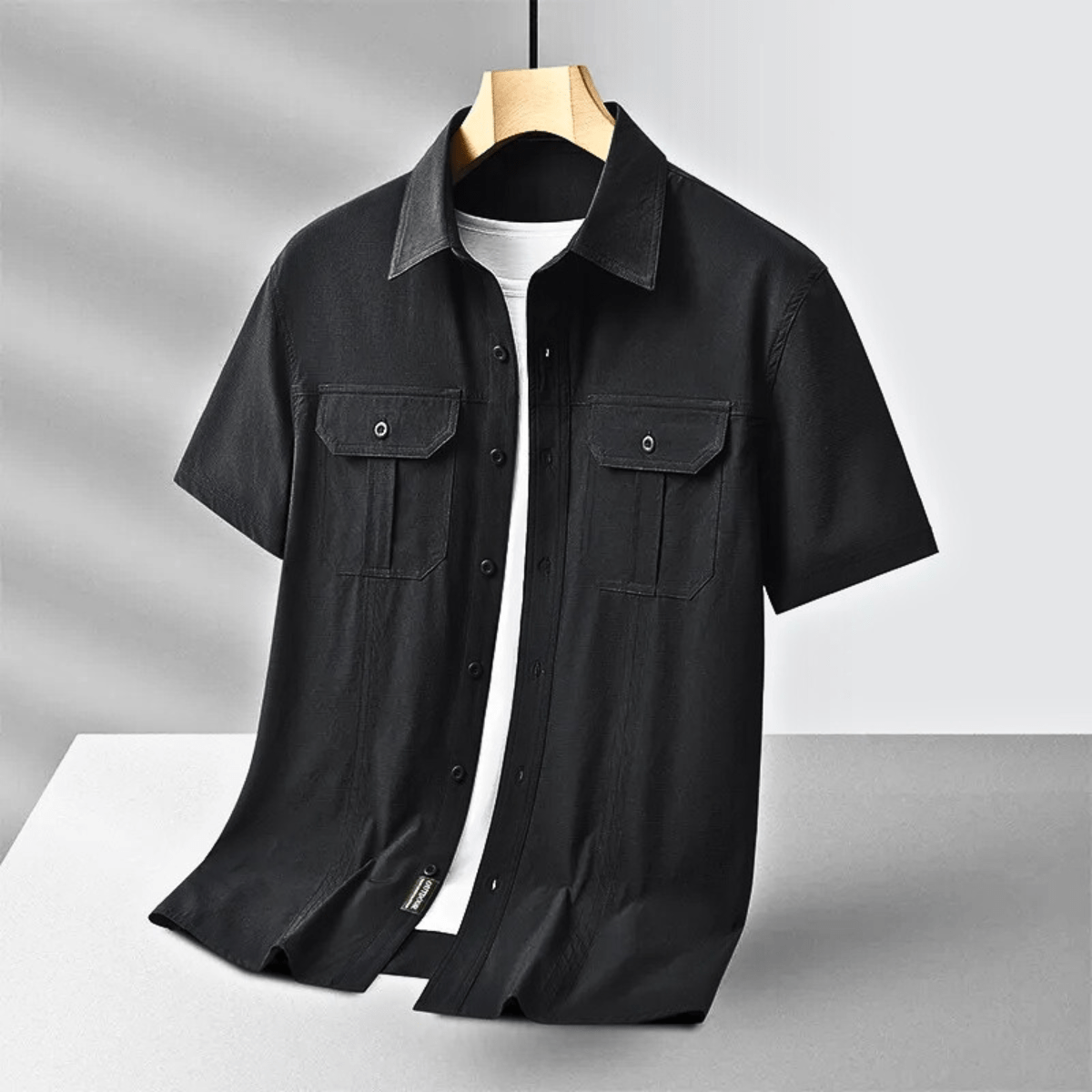 Men's Cargo Shirt – Versatile and Comfortable Design.-Outfit2Go