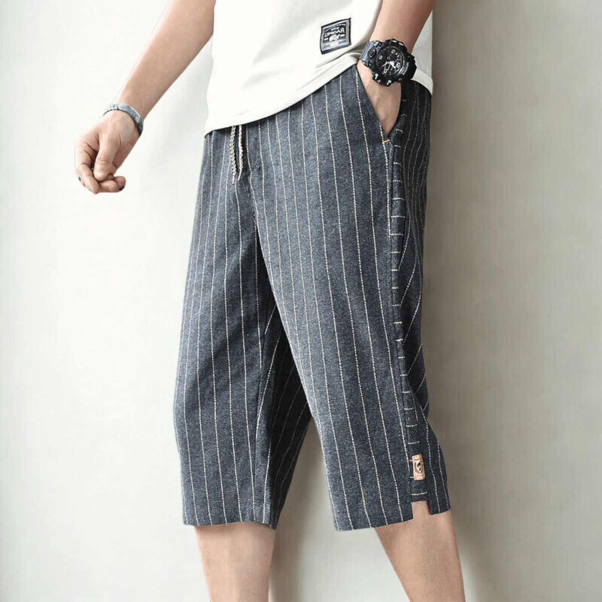 Men's Lightweight Linen Shorts-Outfit2Go