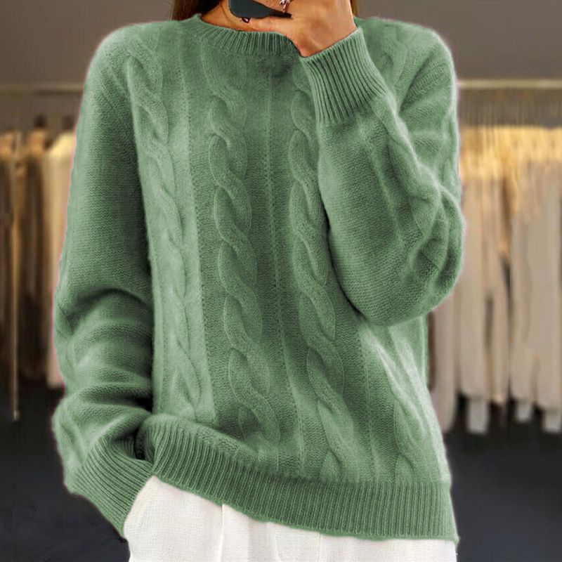 Women's Cozy Knitted Sweater-Outfit2Go