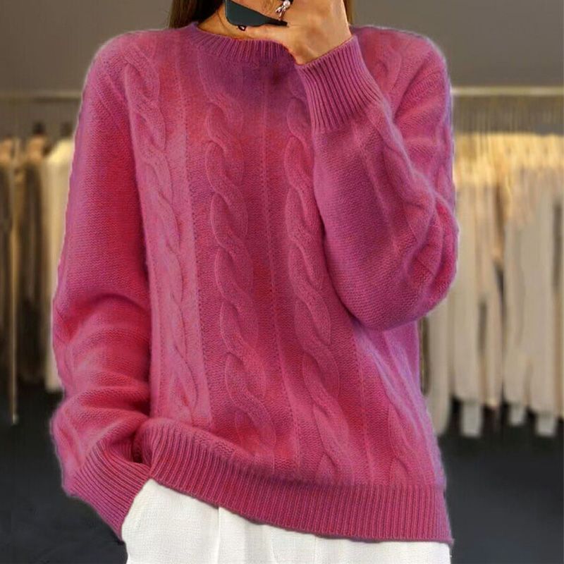 Women's Cozy Knitted Sweater-Outfit2Go