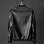 Men's Leather Jacket – Stylish and Durable Outerwear.-Outfit2Go
