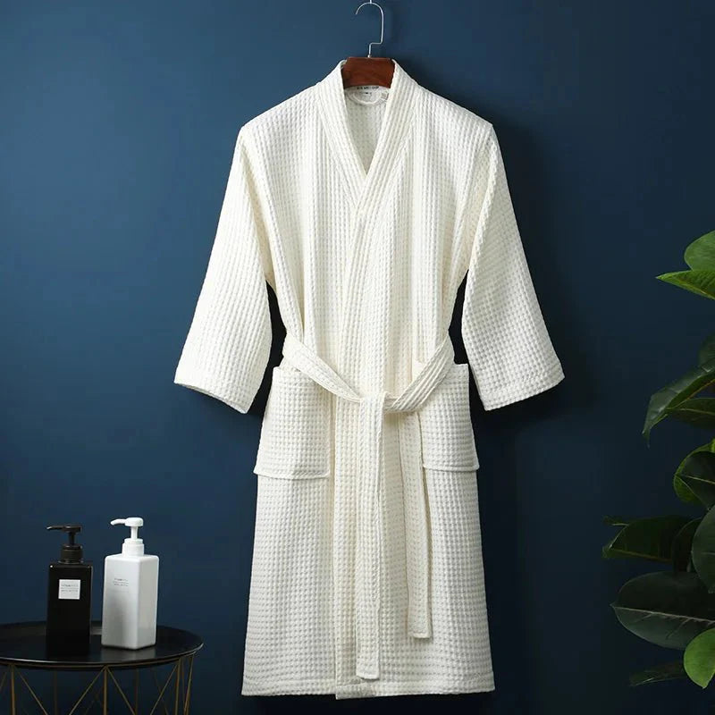 Women's Waffle Weave Resort Robe-Outfit2Go