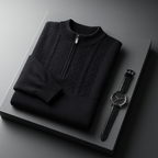 Men's Westridge Half Zip Sweater - Stylish & Comfortable Knitwear-Outfit2Go